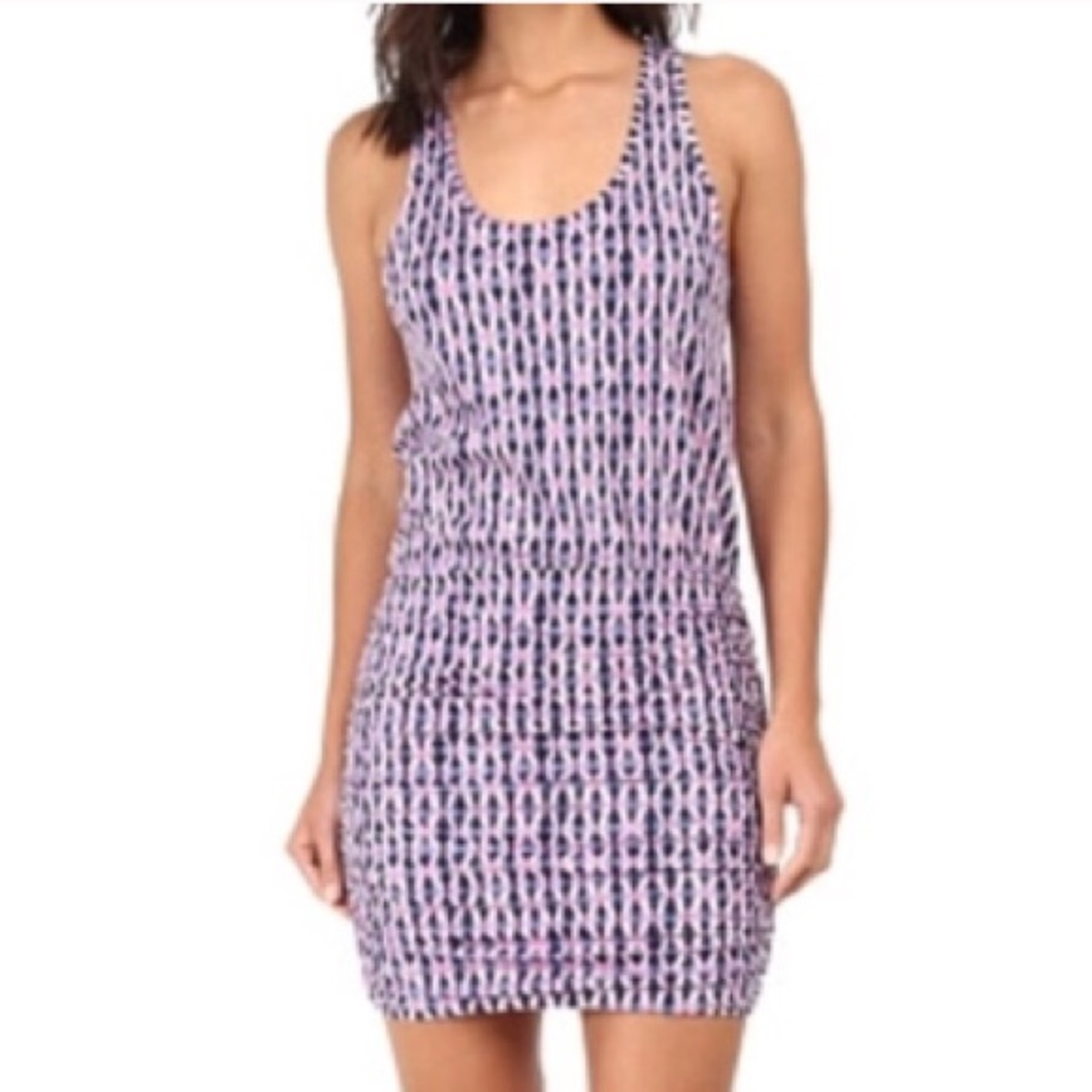 🌸SOFT JOIE Pink and Purple mini dress